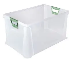 keeeper Boîte de rangement "luis", 64 litres, transparent