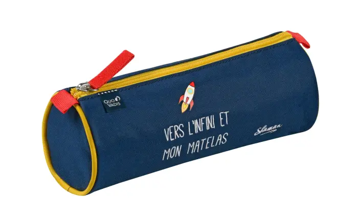 Quo Vadis - Trousse scolaire - Shaman - 23x8x8 cm - Toile (polyester) - PROMO