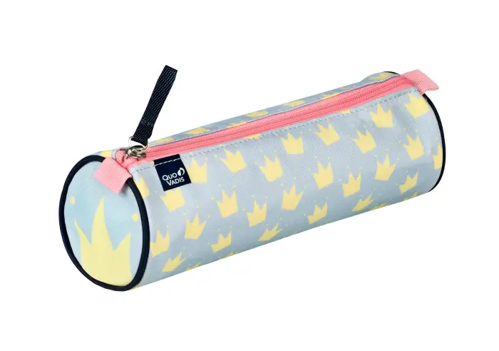 Quo Vadis - Trousse scolaire - Louise & Arthur - 23x8x8 cm - Toile (polyester) - PROMO
