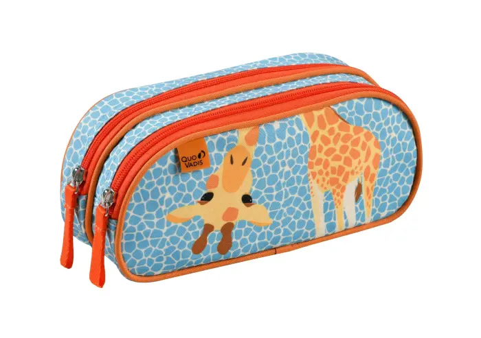 Quo Vadis - Trousse scolaire - Animascot - Toile (polyester) - PROMO