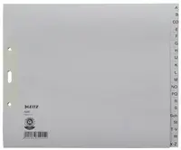 LEITZ Intercalaires en papier naturel, A-Z, A4 extra-large