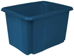 keeeper Boîte de rangement "emil eco", 30 litres, bleu