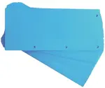 Oxford Intercalaires Duo, en carton, 240 x 105 mm, bleu