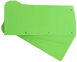 Oxford Intercalaires Duo, en carton, 240 x 105 mm, vert