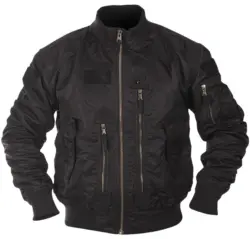 VESTE DE VOL TACTIQUE US NOIR