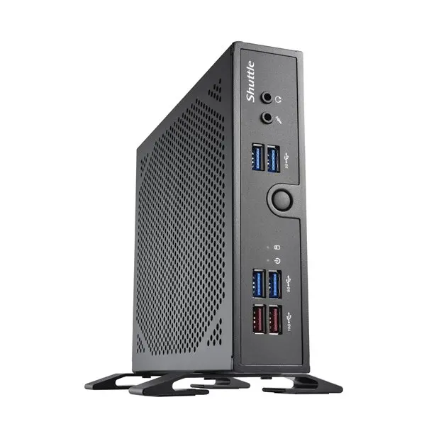 Shuttle Barebone DS50U5 Black (Core i5-1335U) fanless Fanless 24-7 ready, w/o WLAN