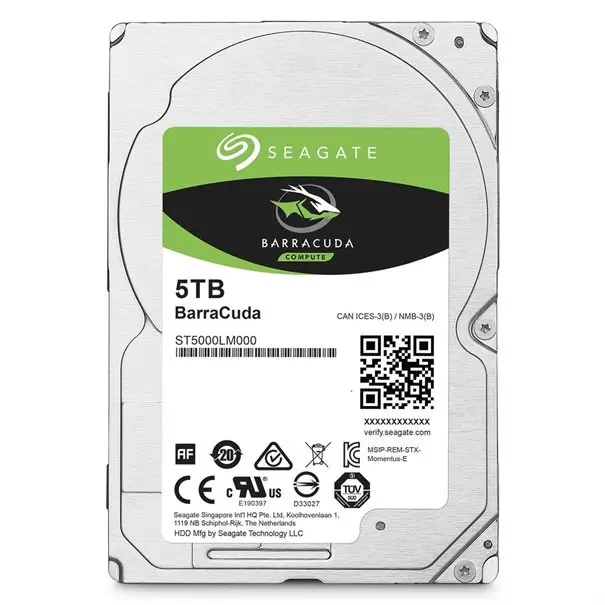 Seagate HD2.5 SATA3 5TB ST5000LM000 (Rec.) Recertified 12Month Warranty