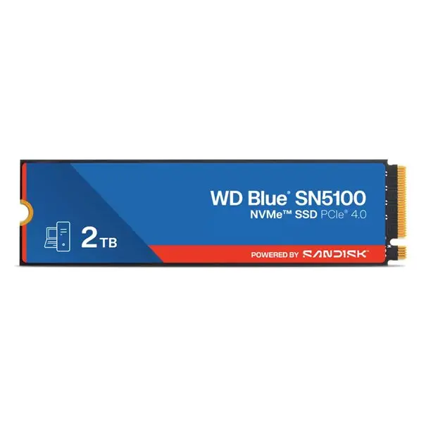 WD SSD M.2 (2280) 2TB Blue SN5100 PCIe 4.0/NVMe (Di)