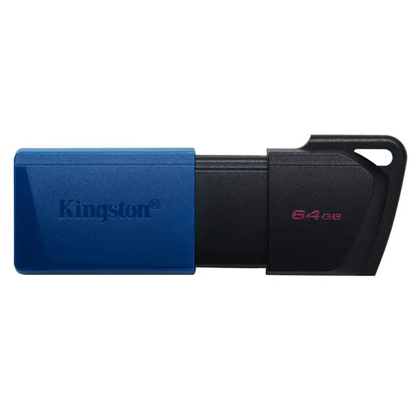 Kingston USB 3.2 Stick DataTraveler Exodia M black/blue 64GB 2er Pack 3.2 Gen 1; Zwei Stück