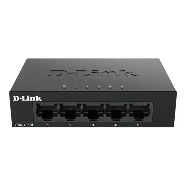 D-Link Switch DGS-105GL/E 5xGBit Unmanaged Ohne UK Stecker