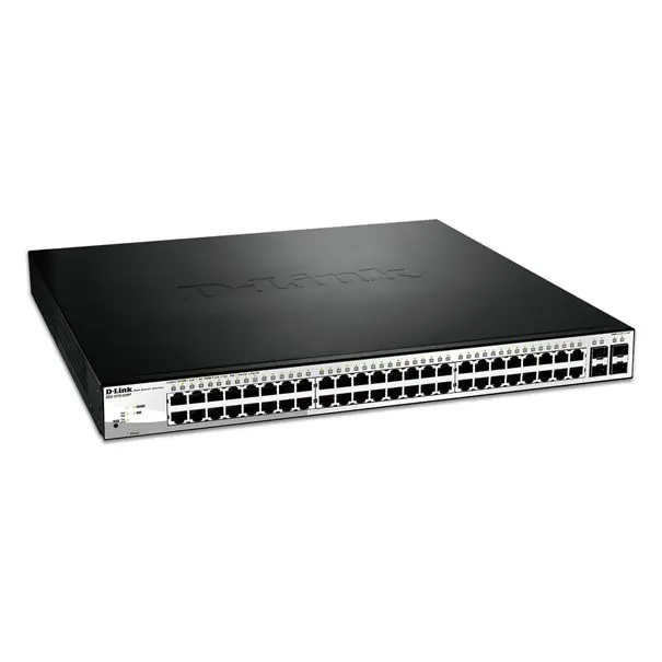 D-Link Switch DGS-1210-52MP 48xGBit/4xSFP 19" Managed PoE (370W)