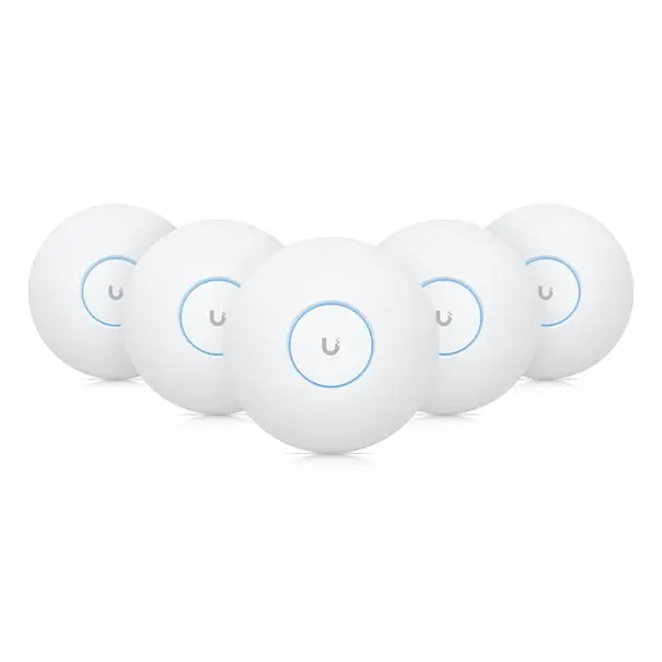 Ubiquiti Access-Point UniFi U7-Pro 802.11be WiFi 7 (ohne PoE-Adapter) 5er-Pack Ohne/without PoE Adapter