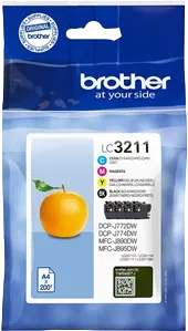 Tinte Brother LC-3211VAL Value Pack
