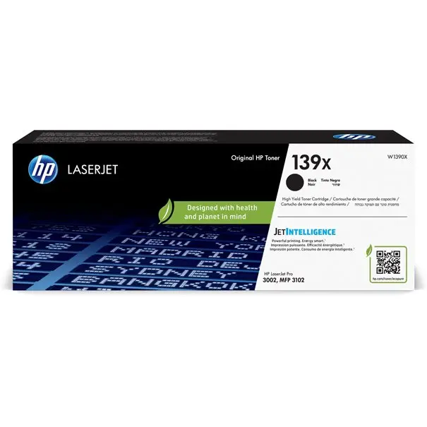 Toner HP 139X / W1390X Black