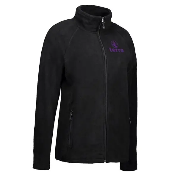 TERRA Fleece-Jacke (Herren) - Schwarz Gr.: XXL