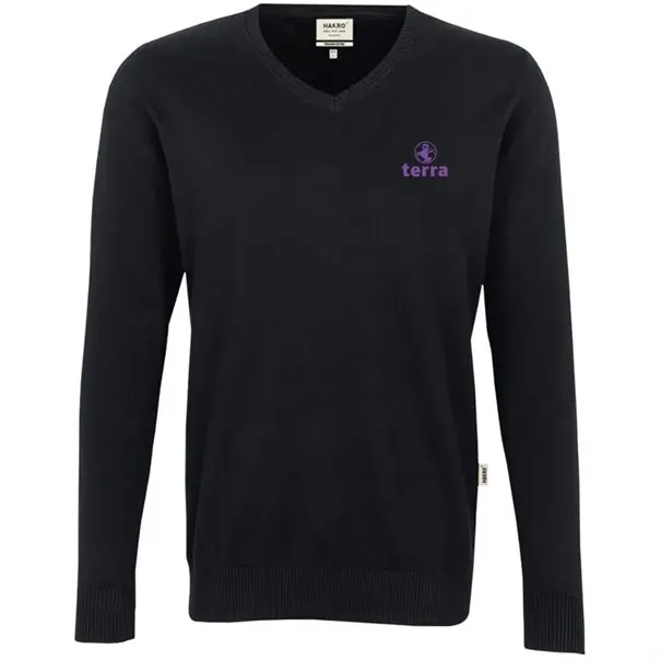 TERRA Pullover V-Ausschnitt [black] Men XS