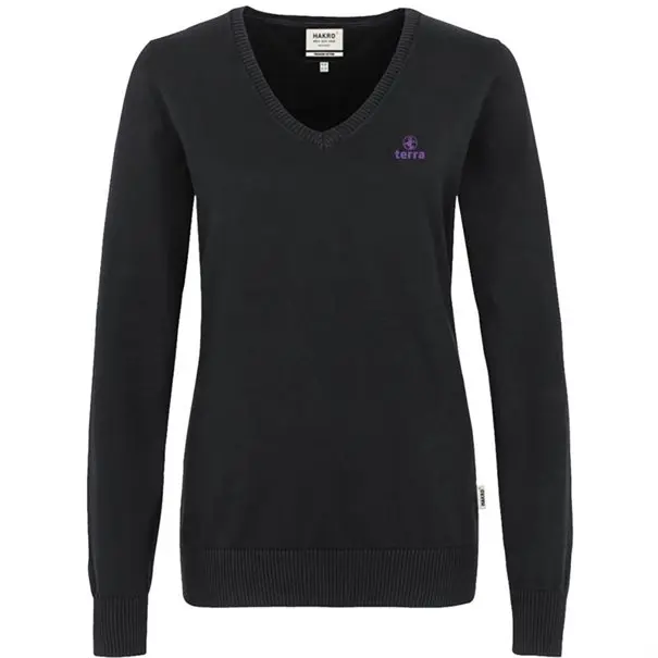 TERRA Pullover V-Ausschnitt [black] Women M