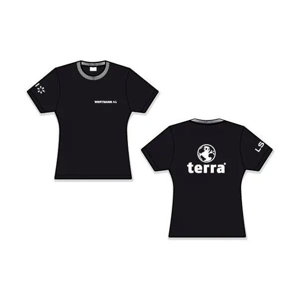 TERRA T-Shirt Noir Taille M (Femme)