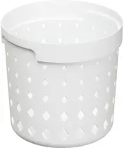 NHG Bac de rangement SEOUL ROUND ORGANIZER M, blanc