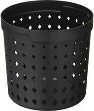 NHG Bac de rangement SEOUL ROUND ORGANIZER L, noir