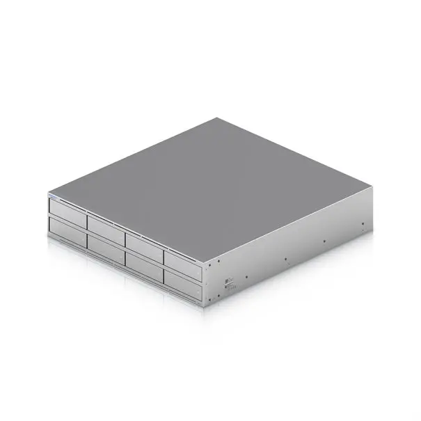 Ubiquiti UNAS-Pro-8 1xRJ45 10GbE/2x10G SFP+ (8 HDD bays for 2.5"/3.5") 2U rack-mount NAS with (8) 2.5/3.5" drive bays