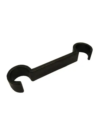 Pièce d'accroche noire pour chaise pliante Géo
