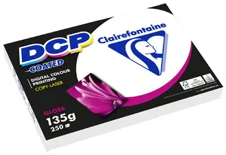 Clairefontaine Papier laser DCP Coated Gloss, A4, 200 g/m2