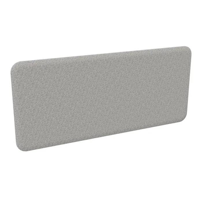 Axel 2 Panneau écran tissu acoustique L. 160 x H. 70 cm tissu Step mélange gris clair chiné pour Bench