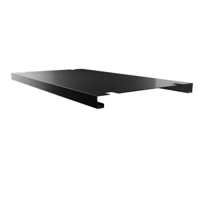 Tablette support dossiers suspendus L. 650 mm pour caisson individuel Gustave P. 80 cm métal lisse noir