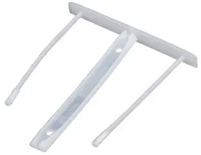 Fellowes Clip de fixation pour archives Bankers Box, Blanche