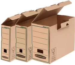 Fellowes Boîte d'archives BANKERS BOX EARTH, marron