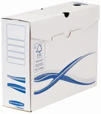 Fellowes Boîte d'archives BANKERS BOX Basic, (L)200 mm, bleu