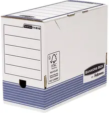 Fellowes BANKERS BOX SYSTEM caisse d'archivage, bleu,