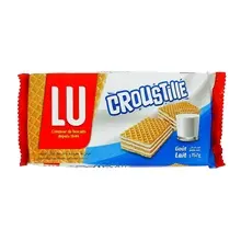 LU CROUSTILLE GAUFRETTE GOUT LAIT 152G