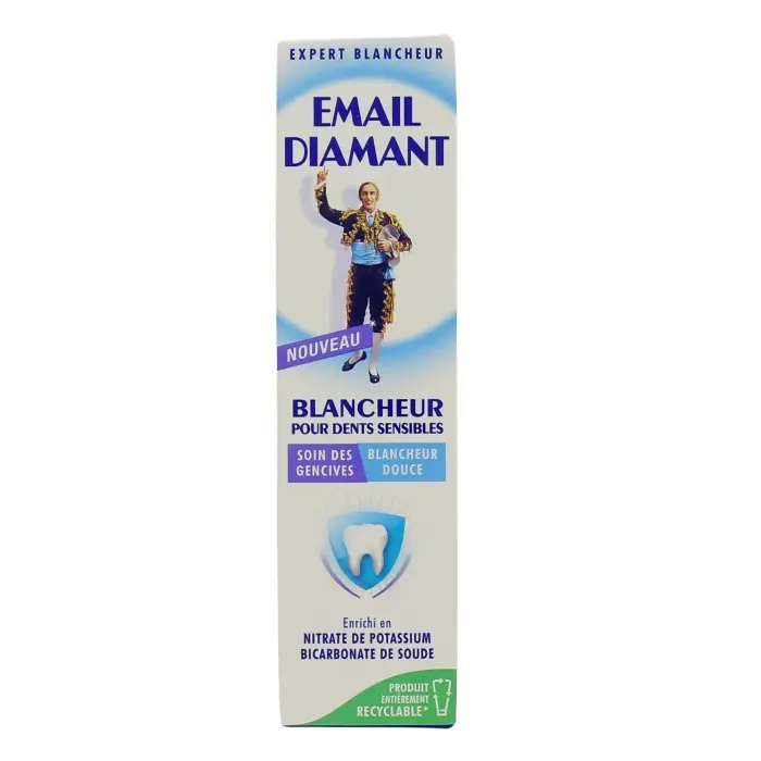 EMAIL DIAMANT DENTIFRICE SENSITIVE BLANCHEUR 75ML