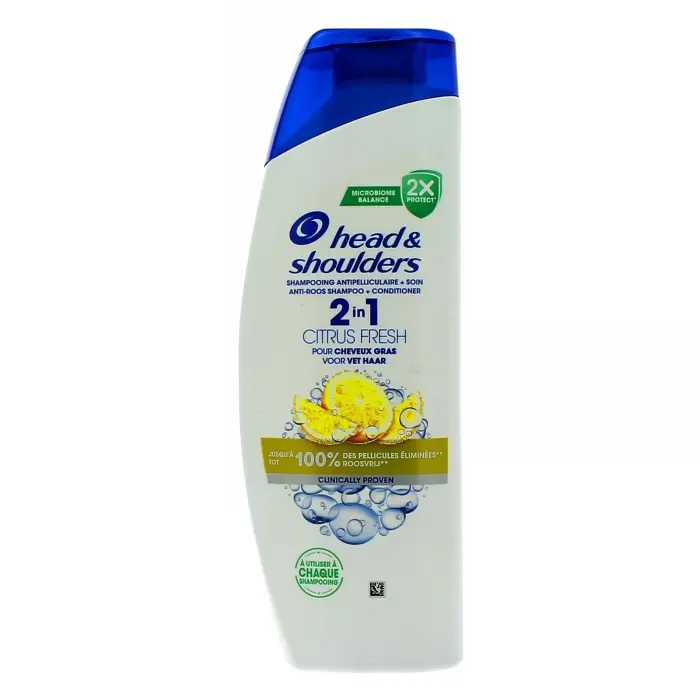 HEAD&SHOULDERS SHAMPOOING 2EN1 CITRUS FRESH 300ML