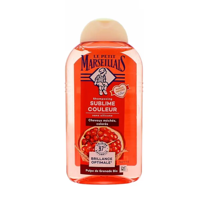 LE PETIT MARSEILLAIS SHAMPOING SUBLIME COULEUR COQUELICOT & GRENADE BIO 250ML