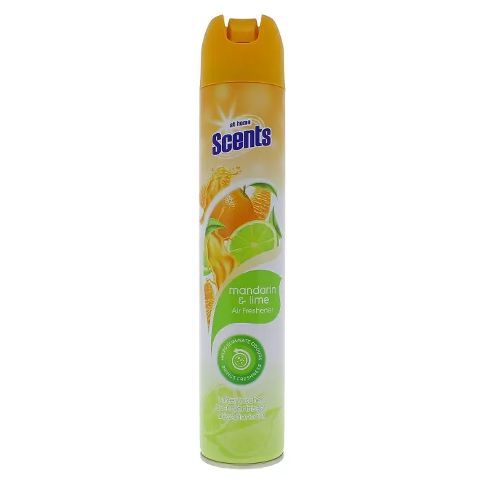 AT HOME SCENTS AIR FRESHENER MANDARINE & LIME 400ML