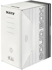 LEITZ Boîte à archives Solid, (L)150 mm, blanc/noir,