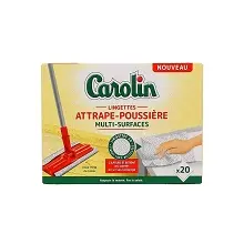 CAROLIN LINGETTE ATTRAPE POUSSIERE 20PCS