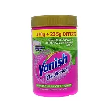 VANISH POUDRE OXI ACTION EXTRA HYGIENE STOP ODEURS 470G +235G OFFERTS