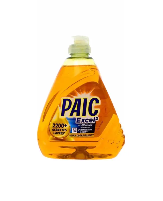 PAIC LIQUIDE VAISSELLE ULTRA DEGRAISSANT ORANGE 500ML