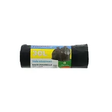 FESTICLEAN SACS POUBELLE AVEC LIENS COULISSANTS 30L x15