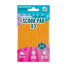 TAMPON A RECURER 2EN1 SCRUB x3