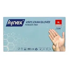 HYNEX GANTS VINYLES TRANSPARENTS TAILLE XL x100
