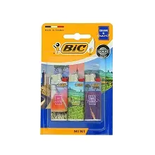 BIC BRIQUET MINI J25 COULEURS DE FRANCE 3PCS