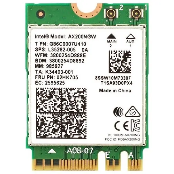 Intel Wireless-7 BE201.NGWG.NV non vPro M.2 2230 (CNVi)