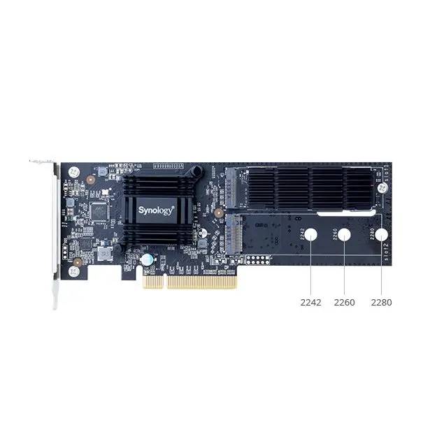 Synology NAS Dual M.2 SSD-Adapter M2D18 PCIe 2.0 x8
