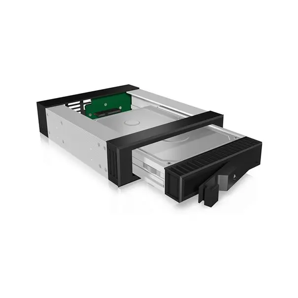 Wechselrahmen ICY-BOX IB-129SSK-B SATA Mobile Rack  1x 3,5"/2,5" SATA/SAS HDD zu 1xSATA Host