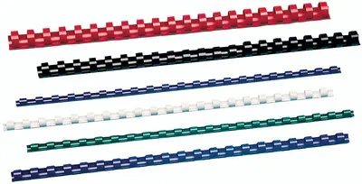 GBC Peigne à relier en plastique CombBind, A4, 12 mm, blanc